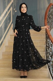 Lila Hijab Dress 35721LILA - 1