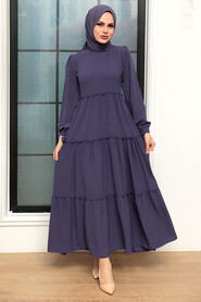 Lila Hijab Dress 51311LILA - 1