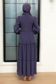 Lila Hijab Dress 51311LILA - 2