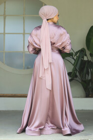  Luxorious Lila Modest Islamic Clothing Prom Dress 22451LILA - 3