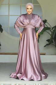  Luxorious Lila Modest Islamic Clothing Prom Dress 22451LILA - 2