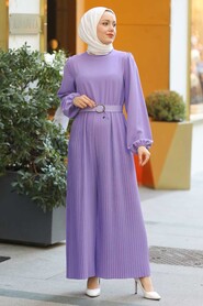 Lila Hijab Overalls 33840LILA - 1