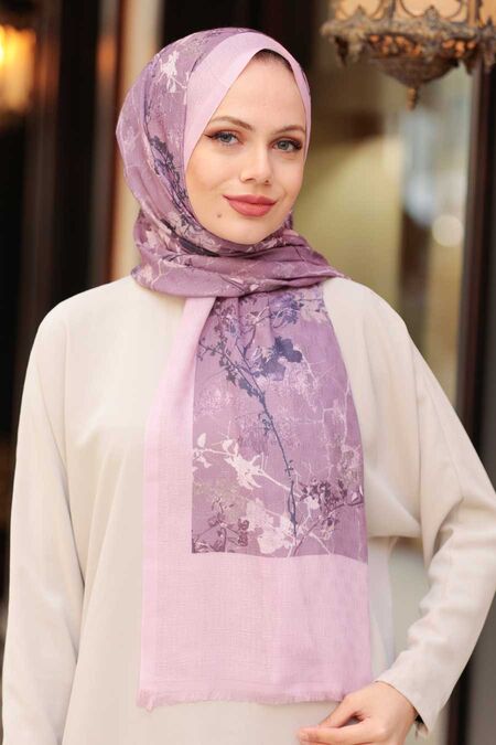 Lila Hijab Shawl 50203LILA - NEVA STYLE