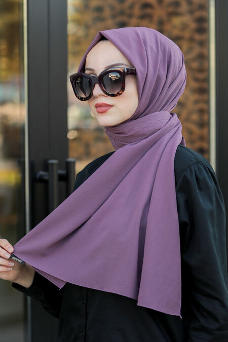Lila Hijab Shawl 7550LILA - NEVA STYLE