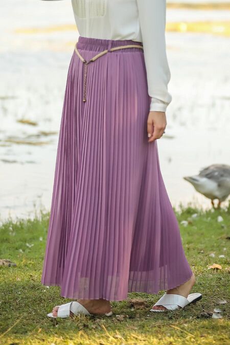 Lila Hijab Skirt 1819LILA - NEVA STYLE