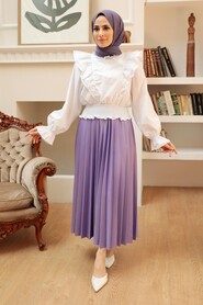 Lila Hijab Skirt 4892LILA - 2