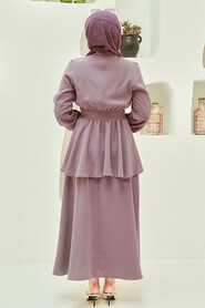 Lila Hijab Suit Dress 15090LILA - 2