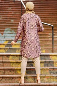 Lila Hijab Tunic 1166LILA - 3