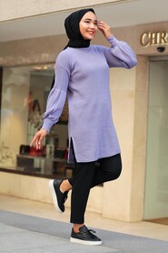 Lila Hijab Tunic 17987LILA - 2