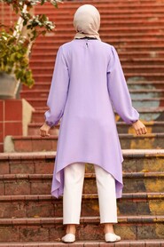 Lila Hijab Tunic 2420LILA - 3