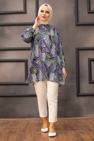 Lila Hijab Tunic 27321LILA - 1
