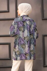 Lila Hijab Tunic 27321LILA - 2