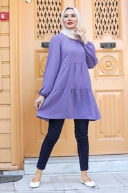 Lila Hijab Tunic 31720LILA - 1