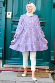 Lila Hijab Tunic 31801LILA - 1