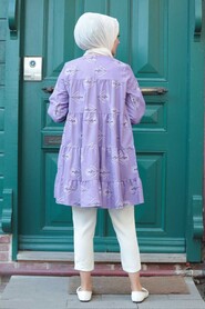 Lila Hijab Tunic 31801LILA - 2