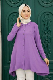 Lila Hijab Tunic 4601LILA - 1
