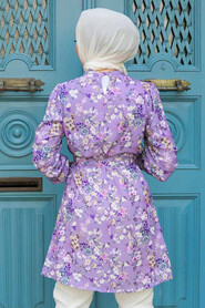 Lila Hijab Tunic 5635LILA - 2