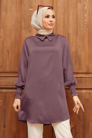 Lila Hijab Tunic 56860LILA - NEVA STYLE