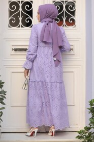 Lila Long Dress 13440LILA - 4