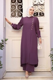 Lilac Modest Two-Piece Set 7655LILA - 1