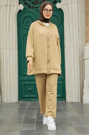 Mink Hijab Double Suit 7690V - 2