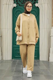 Mink Hijab Double Suit 7690V - 1