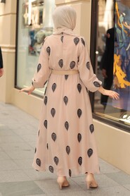 Mink Hijab Dress 10170V - 3