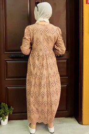 Mink Hijab Dress 1073V - 2