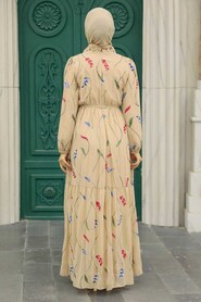 Mink Hijab Dress 11282V - 3