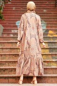 Mink Hijab Dress 11851V - 2