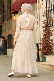 Mink Hijab Dress 1472V - 2