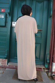 Mink Hijab Dress 1497V - 2