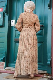 Mink Hijab Dress 27890V - 2