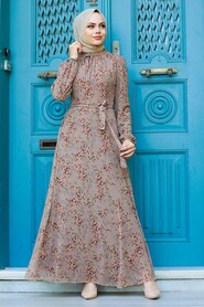 Mink Hijab Dress 279011V - 1