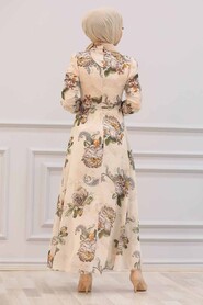 Mink Hijab Dress 28907V - 2