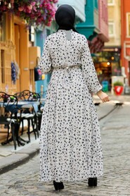 Mink Hijab Dress 3050V - 2