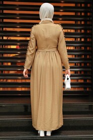 Mink Hijab Dress 3434V - 3