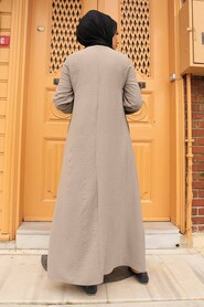 Mink Hijab Dress 4362V - 2