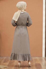 Mink Hijab Dress 5473V - 2