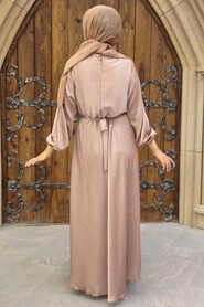 Mink Hijab Dress 5727V - 3