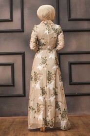 Mink Hijab Dress 815406V - 2