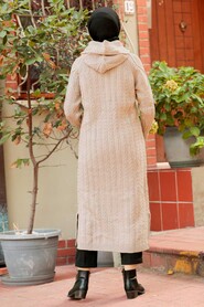 Mink Hijab Knitwear Cardigan 7036V - 3
