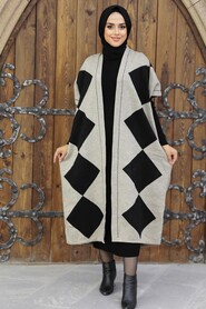 Mink Hijab Knitwear Double Suit 12140V - NEVA STYLE