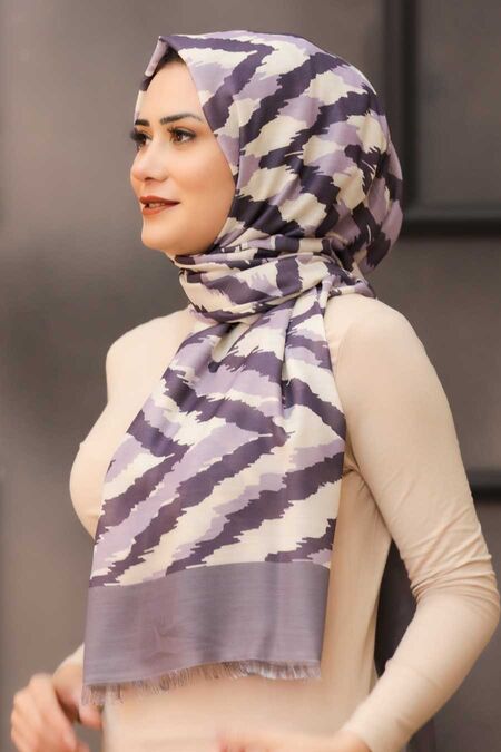 Mink Hijab Shawl 7567V - NEVA STYLE