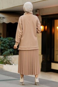 Mink Hijab Suit Dress 19239V - 6