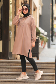 Mink Hijab Sweatshirt & Tunic 492V - 1
