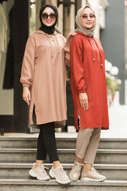 Mink Hijab Sweatshirt & Tunic 492V - 2