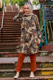 Mink Hijab Tunic 11543V - 2