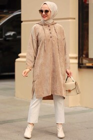 Mink Hijab Tunic 1247V - 1
