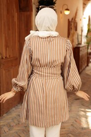 Mink Hijab Tunic 40682V - 3